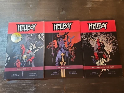 Hellboy Volumes 8, 9, And 12 TPB GRAPHIC NOVELS - Image 1 of 4