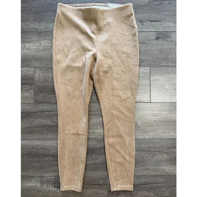 Calça Legging CHICOS Vegana Camurça Básica Cedro empoeirado Feminina Tamanho 1R/EUA 8 - Imagem 1 de 4