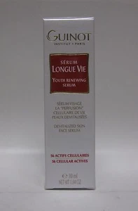 Guinot Serum Longue Vie Youth Renewing Serum - 1 oz / 30 ml - New in Box - Picture 1 of 2