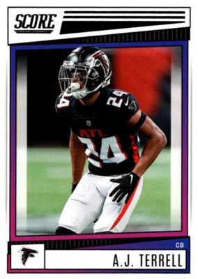 2022 Score A.J. Terrell Atlanta Falcons #43 - Image 1 of 2
