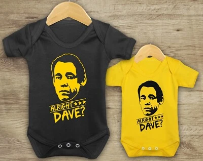 Only Fools and Horses - Baby Vest Suit Grow - Trigger - Dave