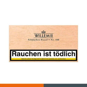 3 x 100 Cigarillos Willem II Fehlfarben Brasil No.440 - Bild 1 von 1