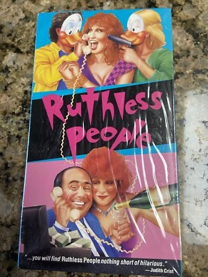 Vintage Ruthless People Danny DeVito Factory Sealed Original VHS MINT Get Graded - Image 1 of 4