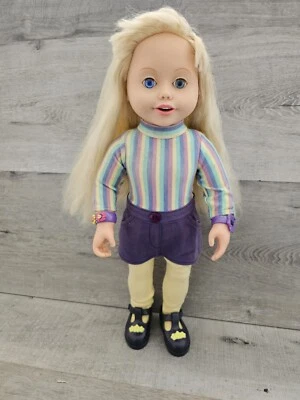 Vtg Playmates Toys 1999 Amazing Ally Interactive Baby Doll Tea Cartridge WORKS!! - Image 1 of 4