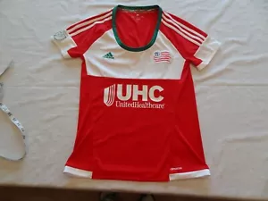 2014 Adidas Women's Medium New England Revolution Soccer Jersey Kit - Picture 1 of 8