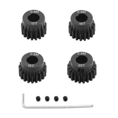Steel Gear 0.6 Mold 17T-28T Motor Gears Fit 5mm Shaft Hole for 1/8 RC Model Car - Image 1 of 4