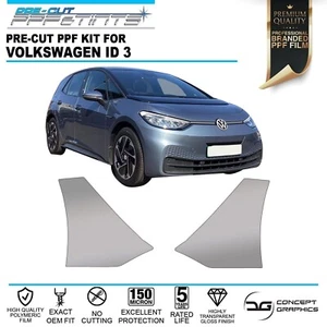 Rear Arch Stone Chip Guard PPF Paint Protection film for Volkswagen ID3 VW - Picture 1 of 3