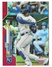 Jorge Soler 2020 Topps Opening Day Red Foil #72 Kansas City Royals Parallel Card