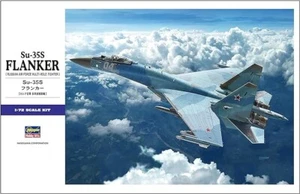 Hasegawa 1/72 Fuerza Aérea Rusa Su-35S Flanker Plástico Modelo Kit E44 Japón - Imagen 1 de 7