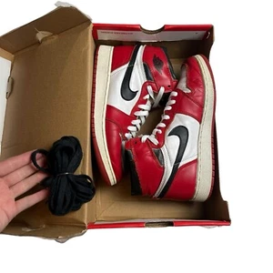 1994 Nike Air Jordan 1 High Chicago Size 5.5Y Vintage - Picture 1 of 13