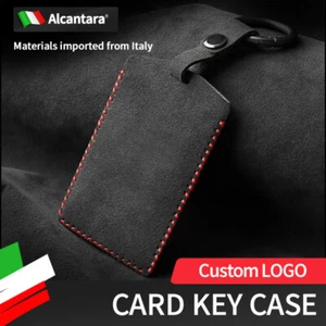 para Alcantara BYD tarjeta llave cubierta Han ev Qin Song carcasa Han dm gamuza tarjeta hebilla - Imagen 1 de 7