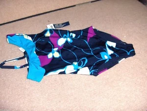 Girls Size X-SMALL (5) * OLD NAVY * 1 Piece  Swimsuit ART NWT - Picture 1 of 2