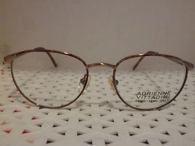 Anteojos para mujer Adrienne Vittadini AV505 BLB/SAG vintage años 80 (TF11 @ Foto 1 de 4