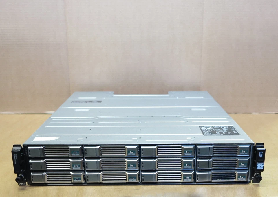 Dell EqualLogic PS4110X 2U 12 x 3TB SAS 3.5" iSCSI SAN Storage Array 36TB - Image 1 of 1