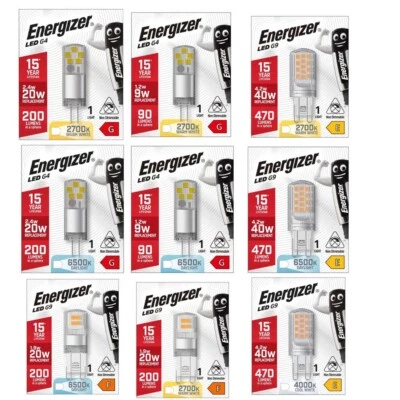 G9 G4 LED Bulb Capsule Light Replacement Lamp Energy Saving Energizer 220V 12V - Image 1 of 4