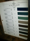 1937 DeSoto De Soto Acme car auto Paint Chips- Very Good