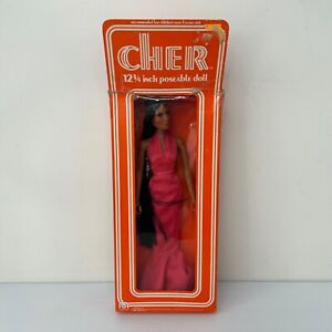 Vintage 1976 Mego Cher Fashion Doll in Original Box Sonny Action Figure