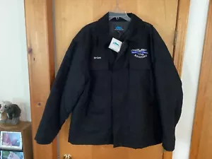 Tri Mountain schwarze XL Canvas schwere Arbeitsjacke „Brian“ „Roofing“. NEU! #PT-1 - Bild 1 von 12