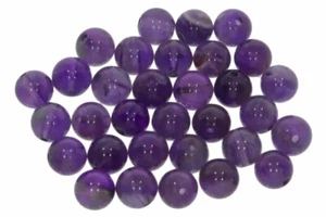 10 uds. (0,40 € */ 1 ud.) Amatista 6S180 - 6mm bola de piedras preciosas 10 piezas - Imagen 1 de 2