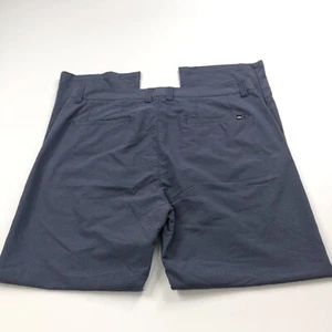 Travis Mathew 36 (passt 37W 30L) Herren Straight Golf Slacks Chino Hose Blau - Bild 1 von 11