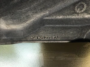 AUDI A6 C7 4G PASSENGER LEFT REAR UNDERBODY FLOOR GUARD LINER 4G0825215 E/F - Picture 1 of 2