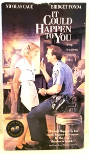 It Could Happen To You VHS 1994 Comedy Drama romance Nicolas Cage Bridget Fonda - Picture 1 of 4
