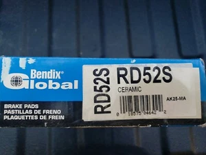 BENDIX RD52S Front ceramic Pads Chevrolet chevy roadmaster estate wagon caprice - Foto 1 di 4