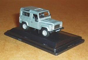 OXFORD DIECAST LAND ROVER DEFENDER 90 STATION WAGON 1:76 ORKNEY GREY MODEL - Picture 1 of 5