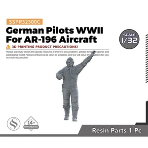 SSMODEL SSPR32500C 1/32 German Pilots WWII For AR-196 Aircraft - Picture 1 of 3