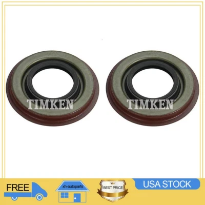 铁姆肯公司前轴轴密封 2x 适用于 1989 - 1997 雪佛兰西装外套 — 第 1/4 张图片