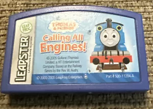Leapster Thomas & Friends Calling All Engines Leap Frog Cartridge Game - Picture 1 of 4