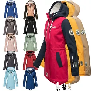 Marikoo Zimtzicke Damen Softshell Outdoor Jacke Übergangs Funktions Regen Mantel - Bild 1 von 218