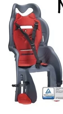 seggiolino bici posteriore Sanbas Elibas omologato 22kg Attacco Portapacchi - Immagine 1 di 4