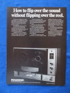 Panasonic RS-796 Reel To Reel Magazine Ad Audio Mag December 1968 - Bild 1 von 1