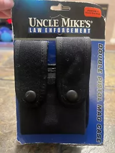 Uncle Mikes Double Pistol Mag Case - Picture 1 of 2