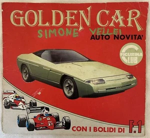 GOLDEN CAR AUTO NOVITA FIGURINA CLUB 1985 FIGURINE MACCHINE FIAT FERRARI ROVER - Foto 1 di 5