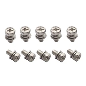Universal Motorcycle Bike Scooter ATV Battery Terminal Bolt M6x12mm zw - Picture 1 of 4