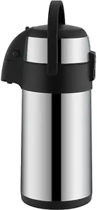 NNEDSZ Pot for Tea Coffee 5L Pump Action Insulated Airpot Flask Drink Dispenser