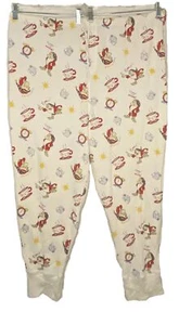 Disney Snow White Grumpy All Over Print Sleepwear Pajama Pants Thermal Mens XXL - Picture 1 of 4