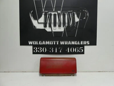 97-02 Jeep Wrangler TJ Painted Red Passenger Dash Cover Trim CC 2T — 第 1/4 张图片