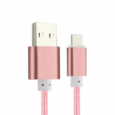 Type-C Alloy Nylon Braided Sync Charge Cable Data Line Adapter 1 meter (3.2Ft) - Image 1 of 4