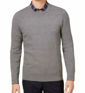 Ryan Seacrest Distinction Men's Pullover Sweater Heathered Gray MSRP $89 B1720 - Picture 1 of 11