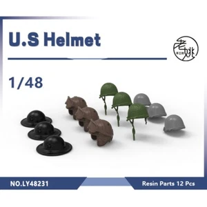 Yao's Studio LY48231 1/48 Model Upgrade Parts US Helmets - Picture 1 of 7