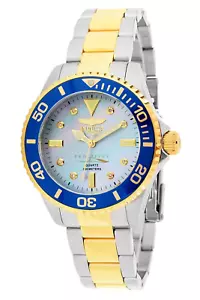 Invicta 47mm Pro Diver 9 Diamond Accented Mother-of-Pearl Dial Bracelet Watch - Picture 1 of 8