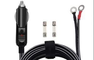 12 V/24 V 20 A 14 AWG 10 FUSS STRAPAZIERFÄHIGES NETZKABEL MIT ÖSENENDE - Bild 1 von 3