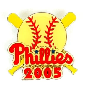 2005 Philadelphia Phillies MLB Baseball Lapel Hat Pin Pinback - Picture 1 of 3