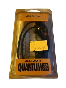 Quantum Model 534 Cable / Cord 18" .5m Coiled Sync For Radio Slave 505S/SiSender - Picture 1 of 3