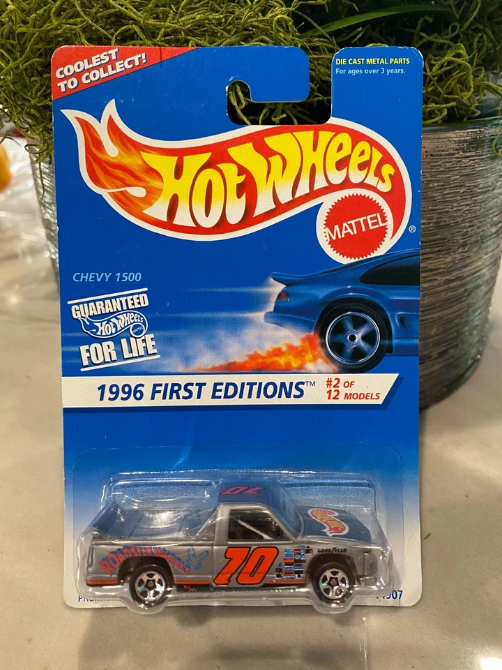 Vintage 1996 Hot Wheels #367 Prima Edizione Chevy 1500 - Immagine 1 di 1