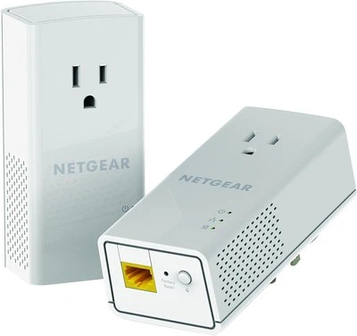 Netgear PLP1200-100PAS Powerline 1200 Extra Outlet - Image 1 of 2