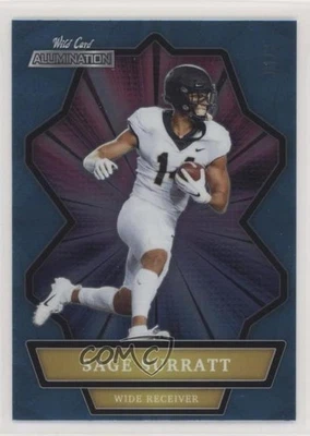 2021 Wild Card Industry Summit Alumination Blue /10 Sage Surratt Rookie RC - Image 1 of 2